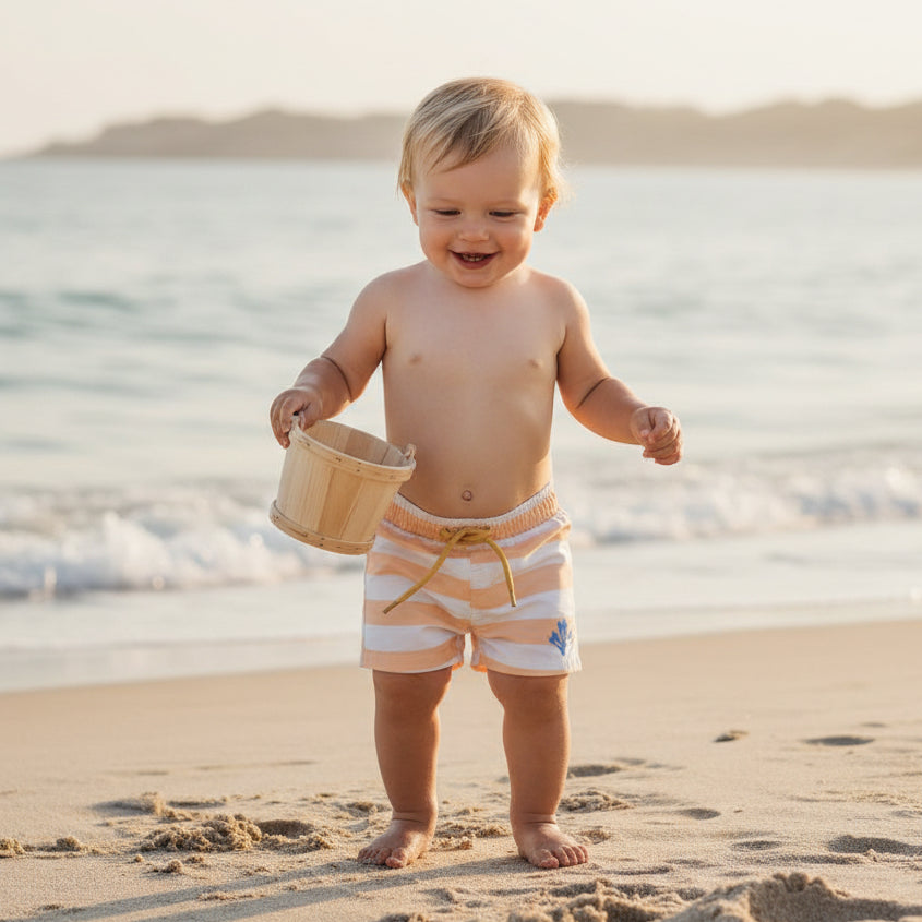 Zwemshorts kinderen zomer strand zwemkleding baby kind gestreept