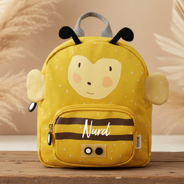 Personalisierter Trixie Kindergartenrucksack Frau Hummel