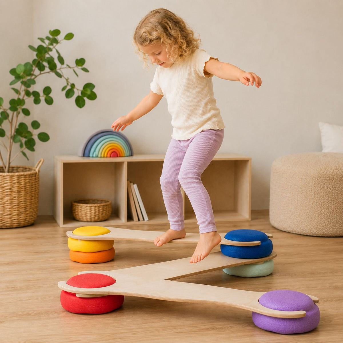 Hochwertiges Holzspielzeug als Geschenkidee für Kinder von Schmatzepuffer