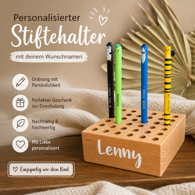 Personalisierte Geschenkideen zur Einschulung bei Schmatzepuffer